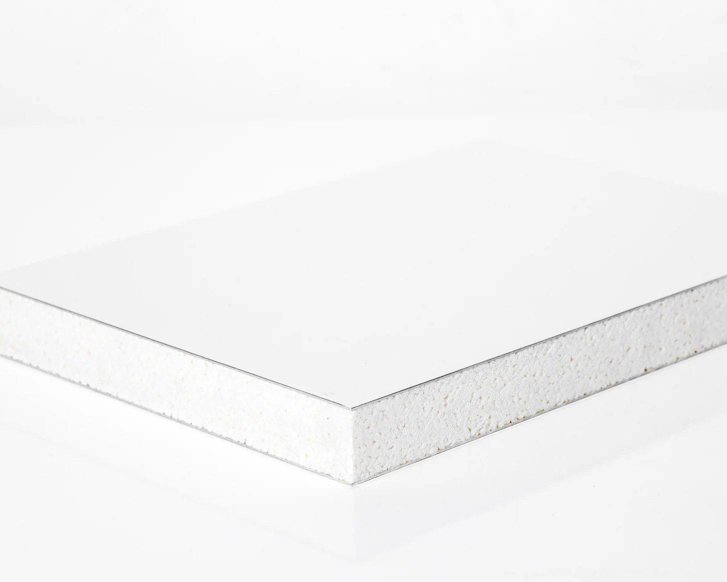 KI-Rendering der Coratec Sandwichplatte Coraplan Aluminium