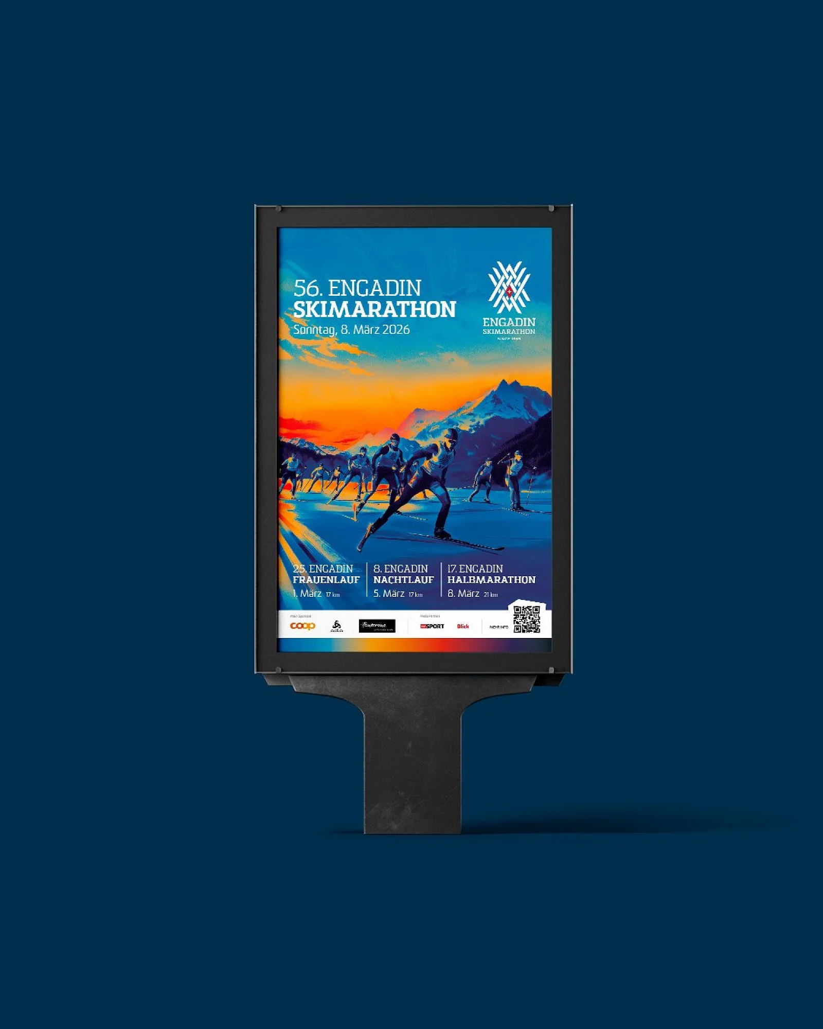 UX/UI Design für Engadin Skimarathon