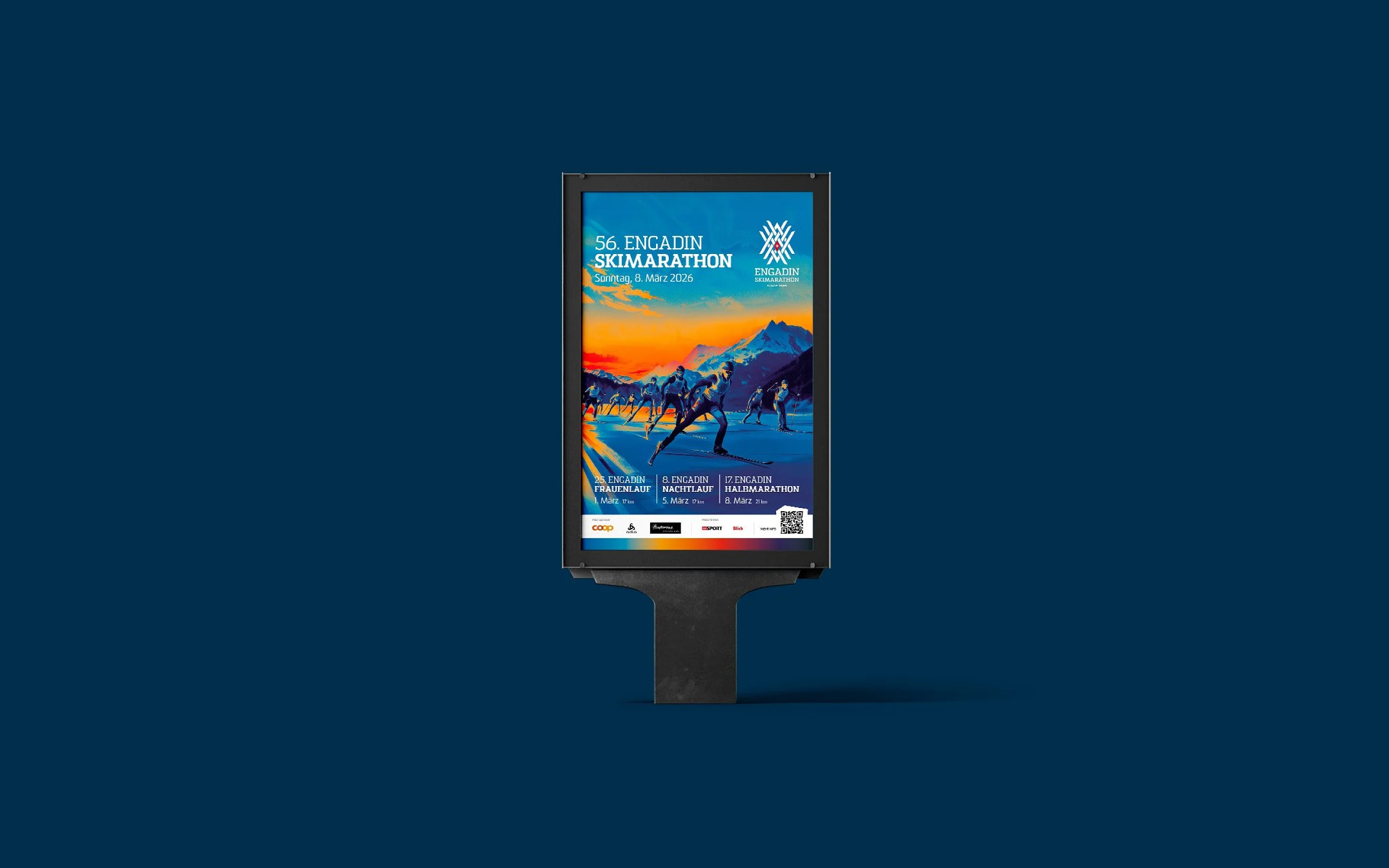 UX/UI Design für Engadin Skimarathon