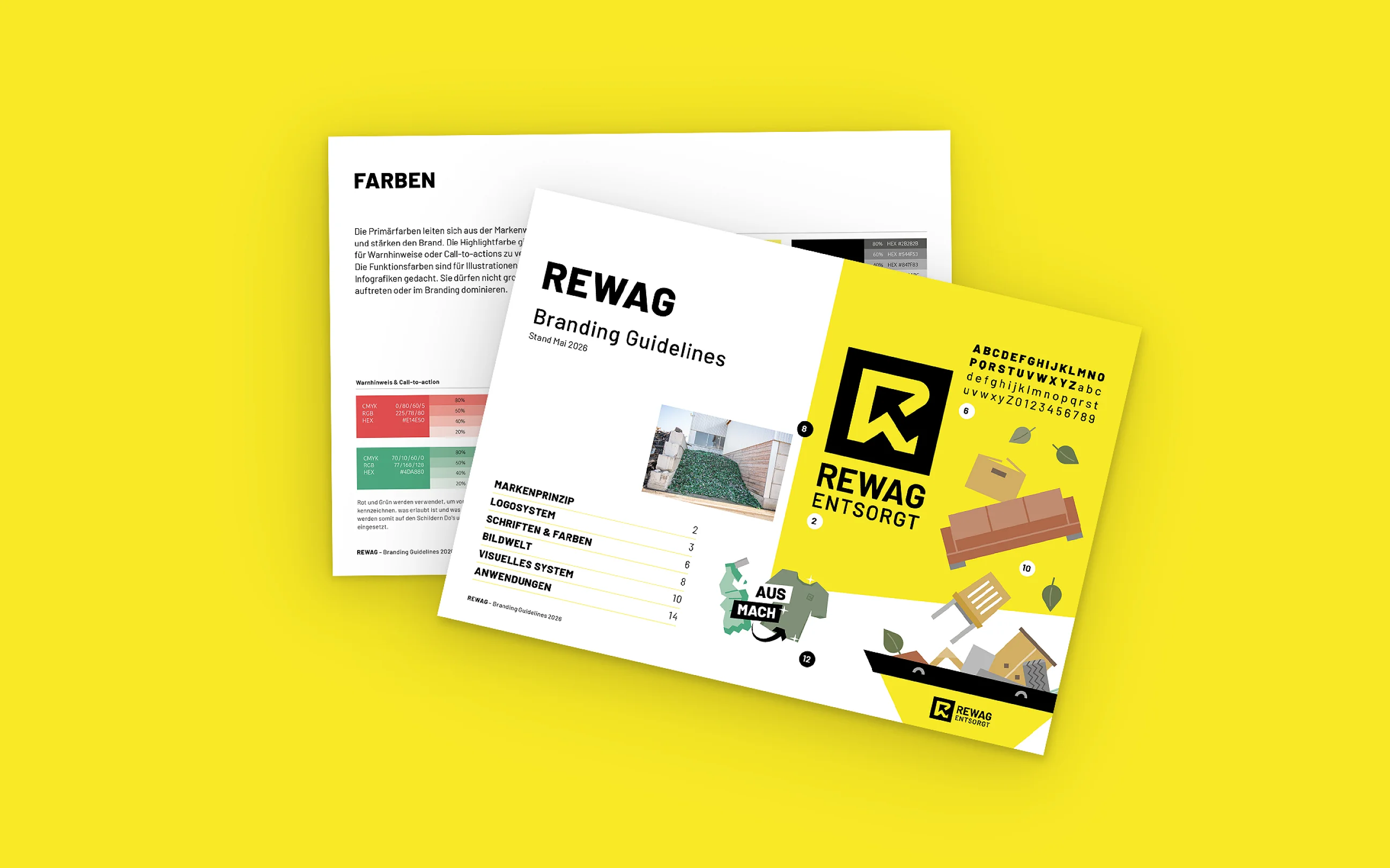 Corporate Identity für REWAG